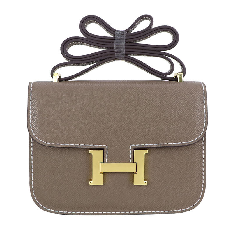 Constance Bag Leather DIY Kit ¨C Babylon Leather - Babylon LeatherBabylon LeatherSY08 - Matching Color - Epsom Leather - Brown