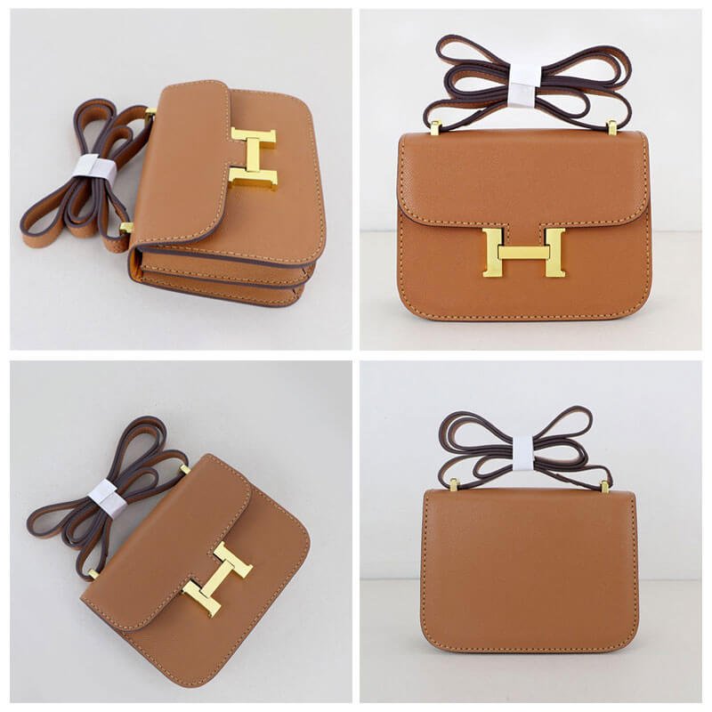 Constance Bag Leather DIY Kit ¨C Babylon Leather - Babylon LeatherBabylon LeatherSY08 - Matching Color - Epsom Leather - Brown