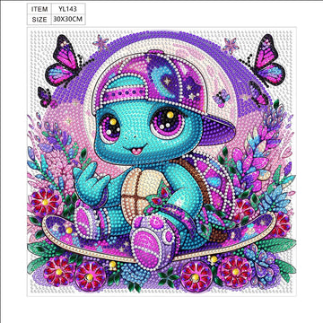 Cartoon Sea Turtle Diamond Painting DIY Kit  by Nesti Craft