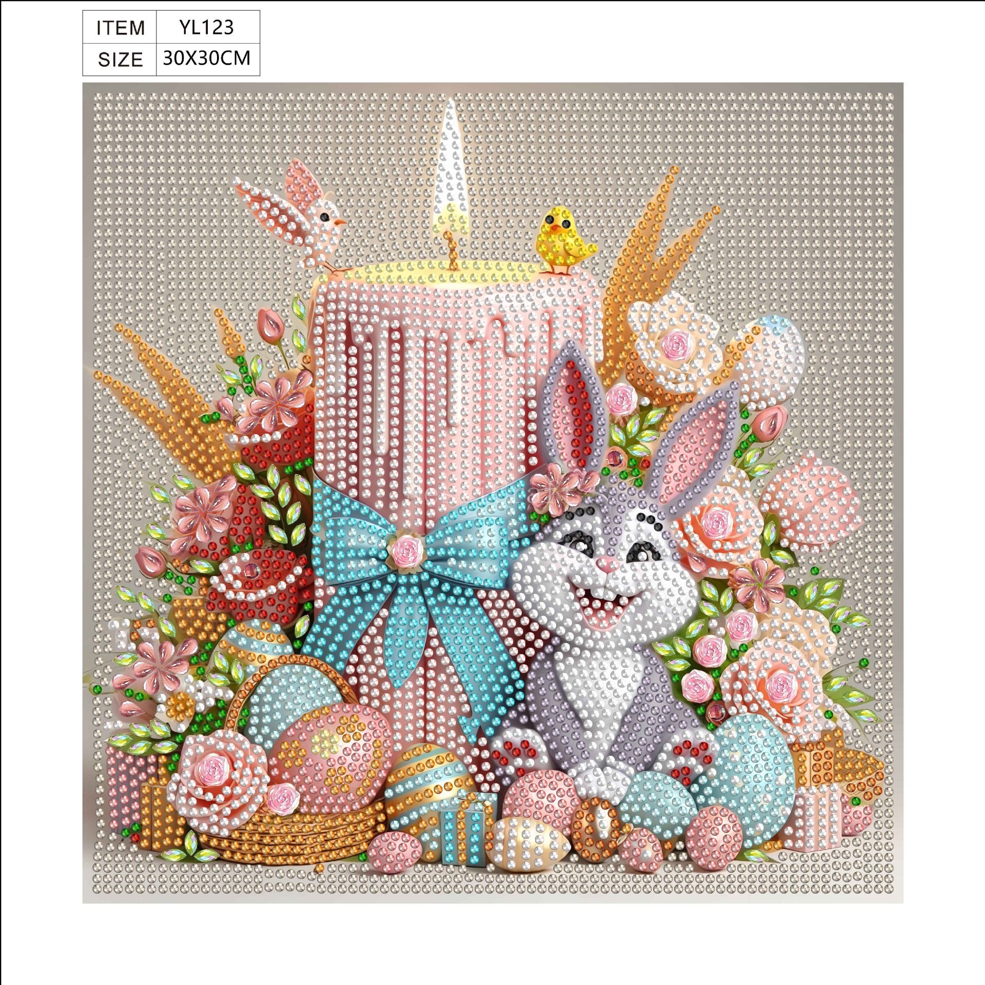 Animal Art Diamond Painting DIY Kit by Nesti Craft