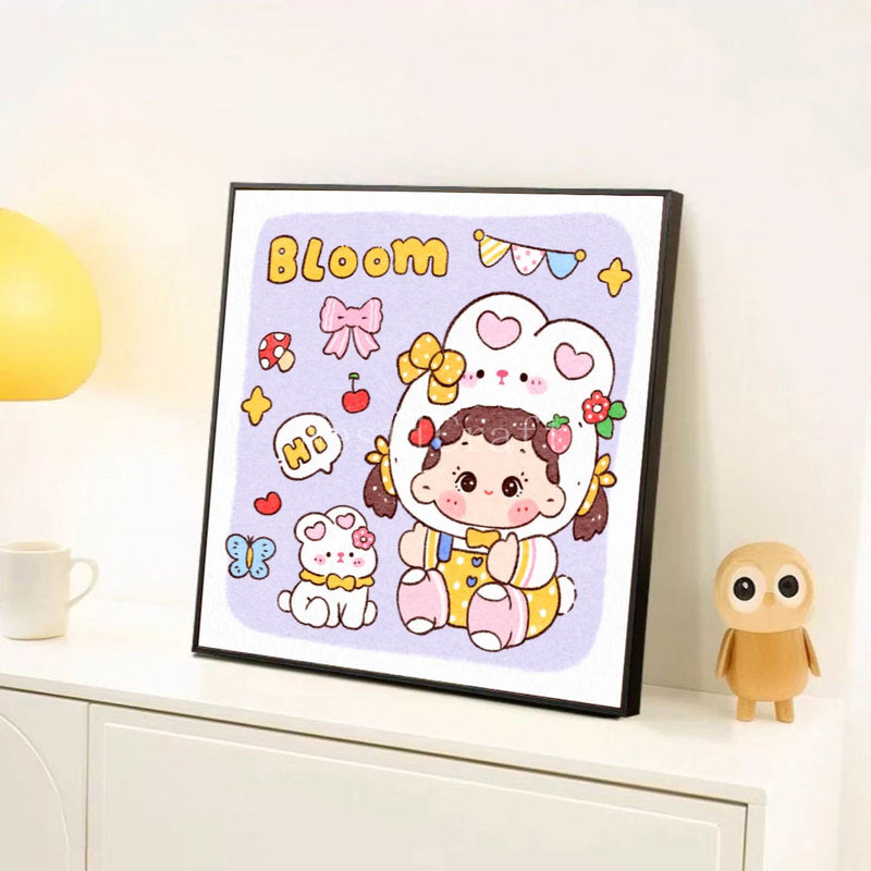 Cute Baby Diamond Painting DIY Craft Kit by Nesti Craft