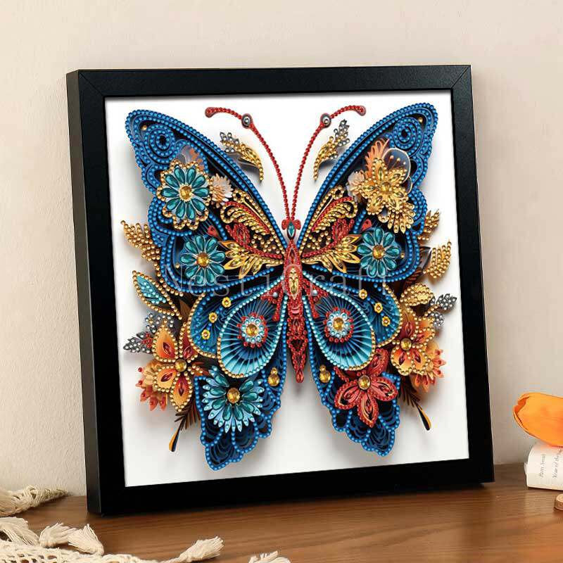 Butterfly Diamond Painting DIY Kit by Nesti Craft