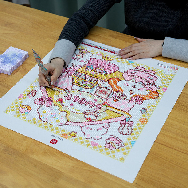 Cute Cartoon Diamond Painting DIY Kit by Nesti Craft
