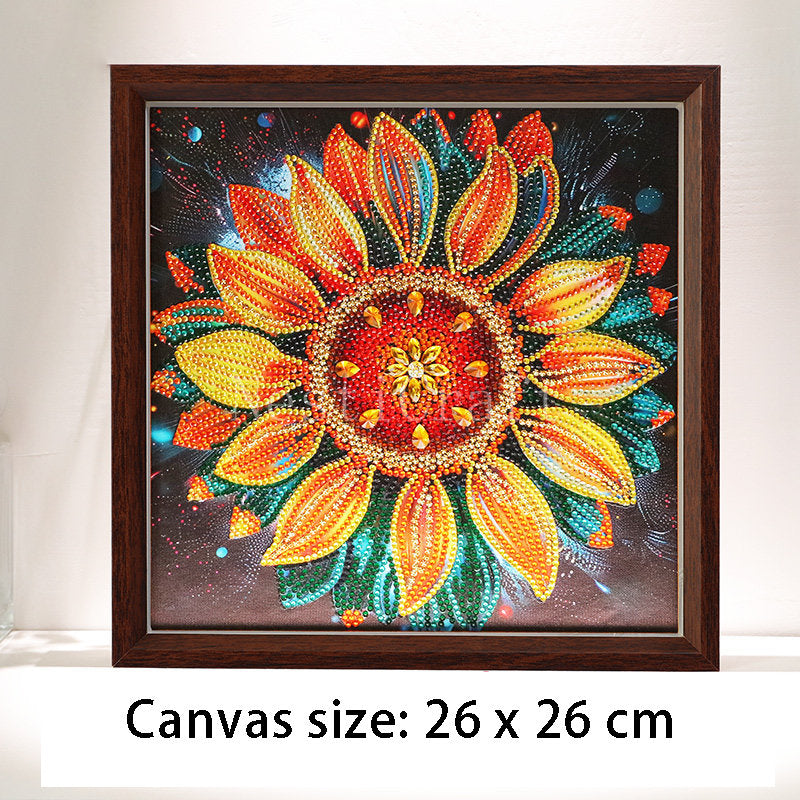 Lotus Diamond Painting DIY Kit  by Nesti Craft