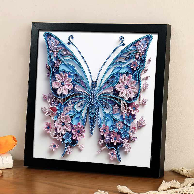 Butterfly Diamond Painting DIY Kit by Nesti Craft