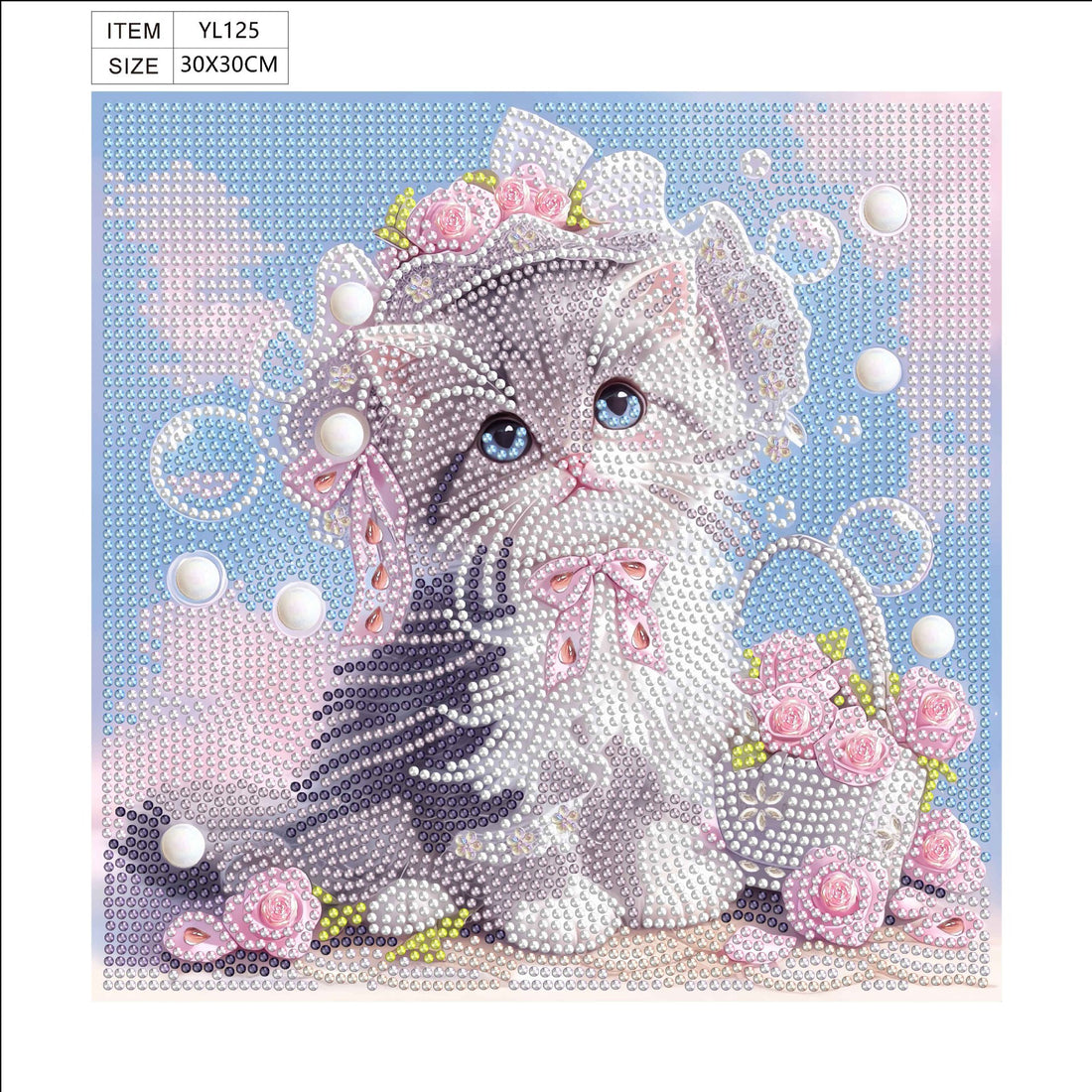 Sparkling Animal Theme Diamond Painting DIY Kit by Nesti Craft
