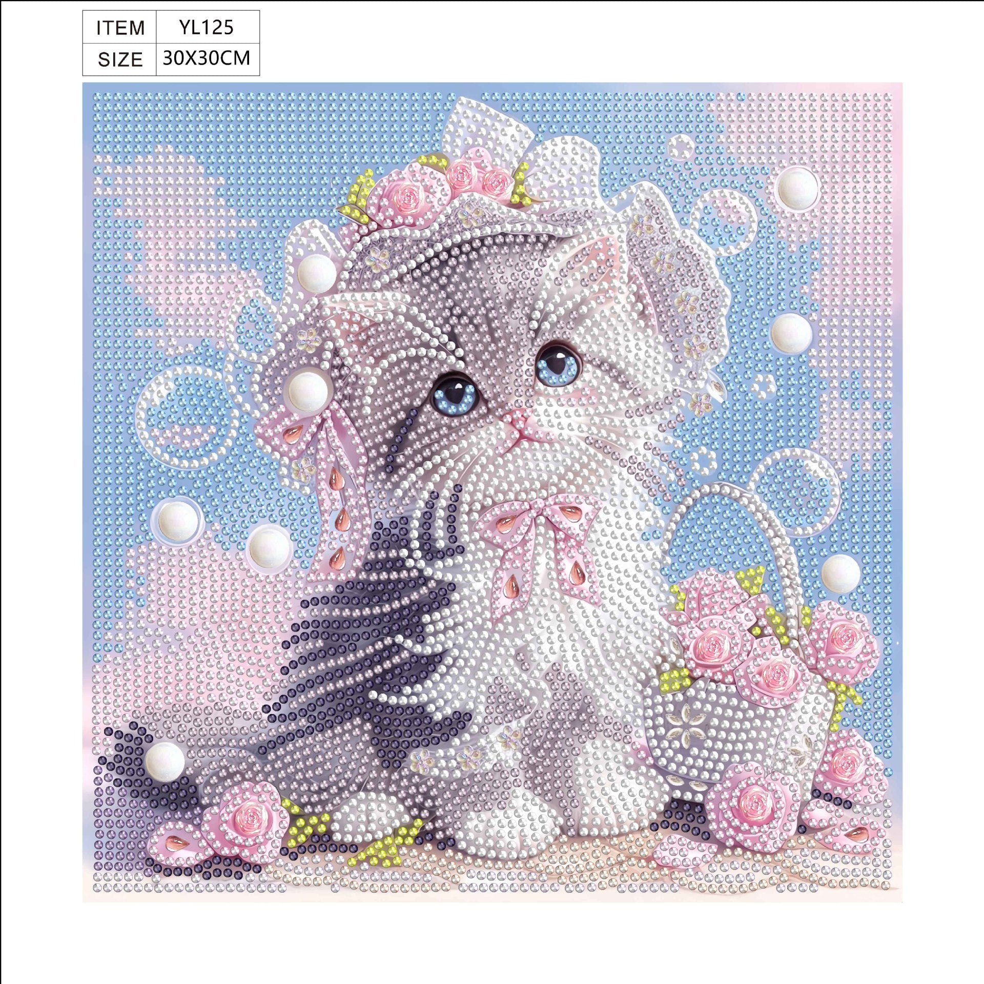Sparkling Animal Theme Diamond Painting DIY Kit by Nesti Craft
