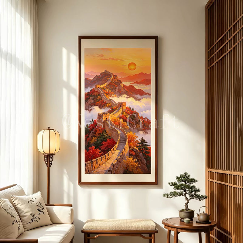 Great Wall Diamond Painting DIY Kit by Nesti Craft