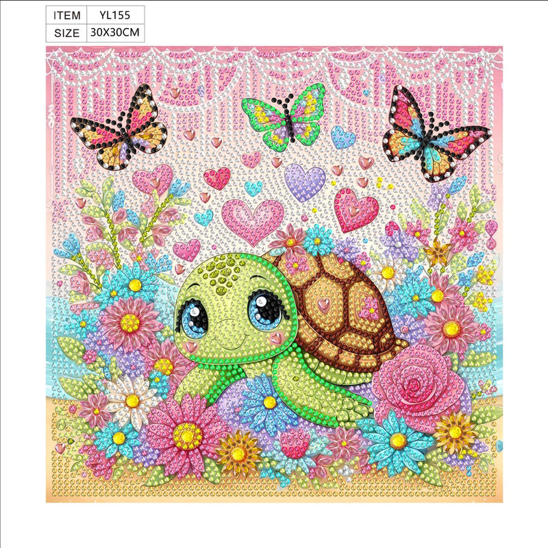 Cartoon Sea Turtle Diamond Painting DIY Kit  by Nesti Craft