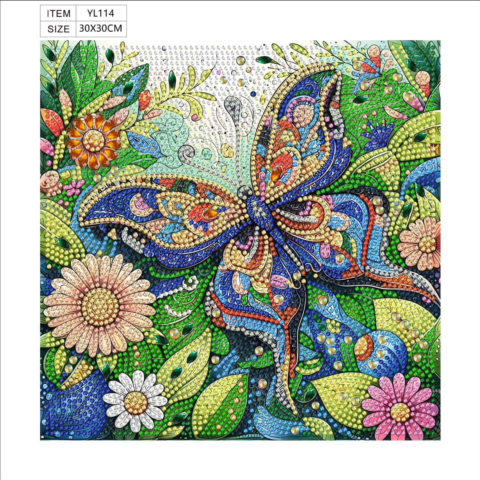 5D Diamond Painting DIY Kit – Colorful Animals & Heart Designs  by Nesti Craft