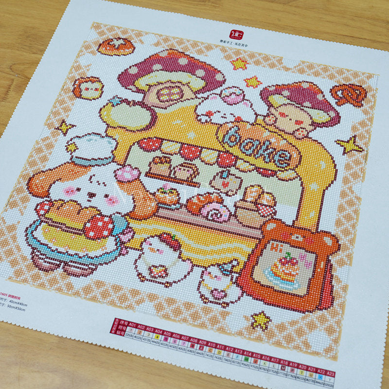 Cute Cartoon Diamond Painting DIY Kit by Nesti Craft