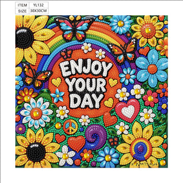 Vibrant Floral & Artistic Diamond Painting DIY Kit  by Nesti Craft