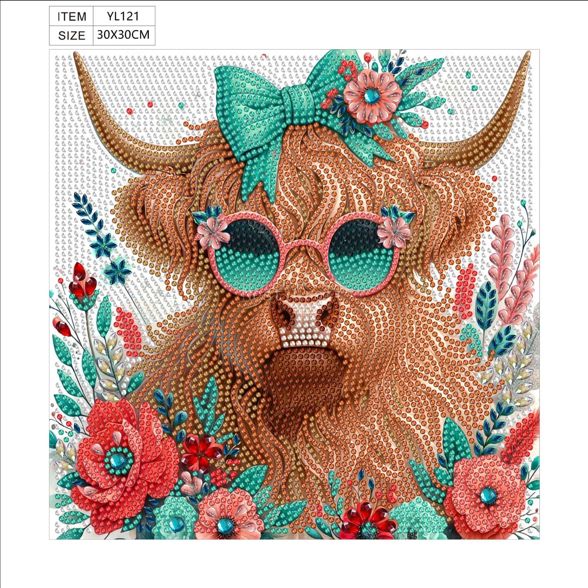 Animal Art Diamond Painting DIY Kit by Nesti Craft