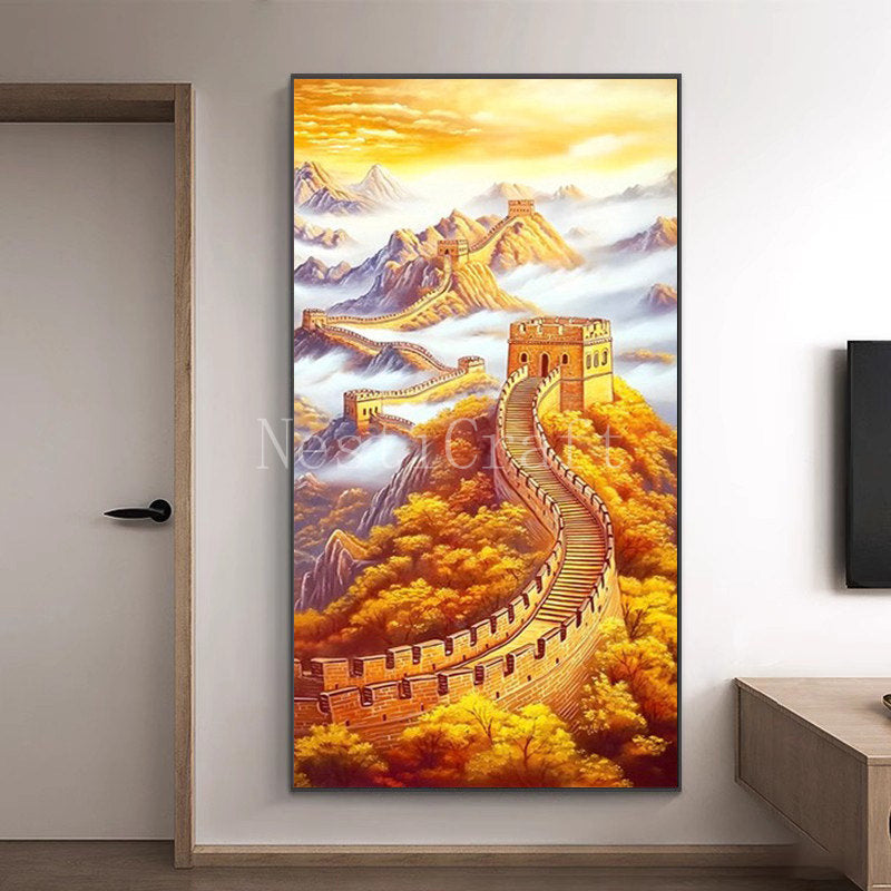 Great Wall Diamond Painting DIY Kit by Nesti Craft