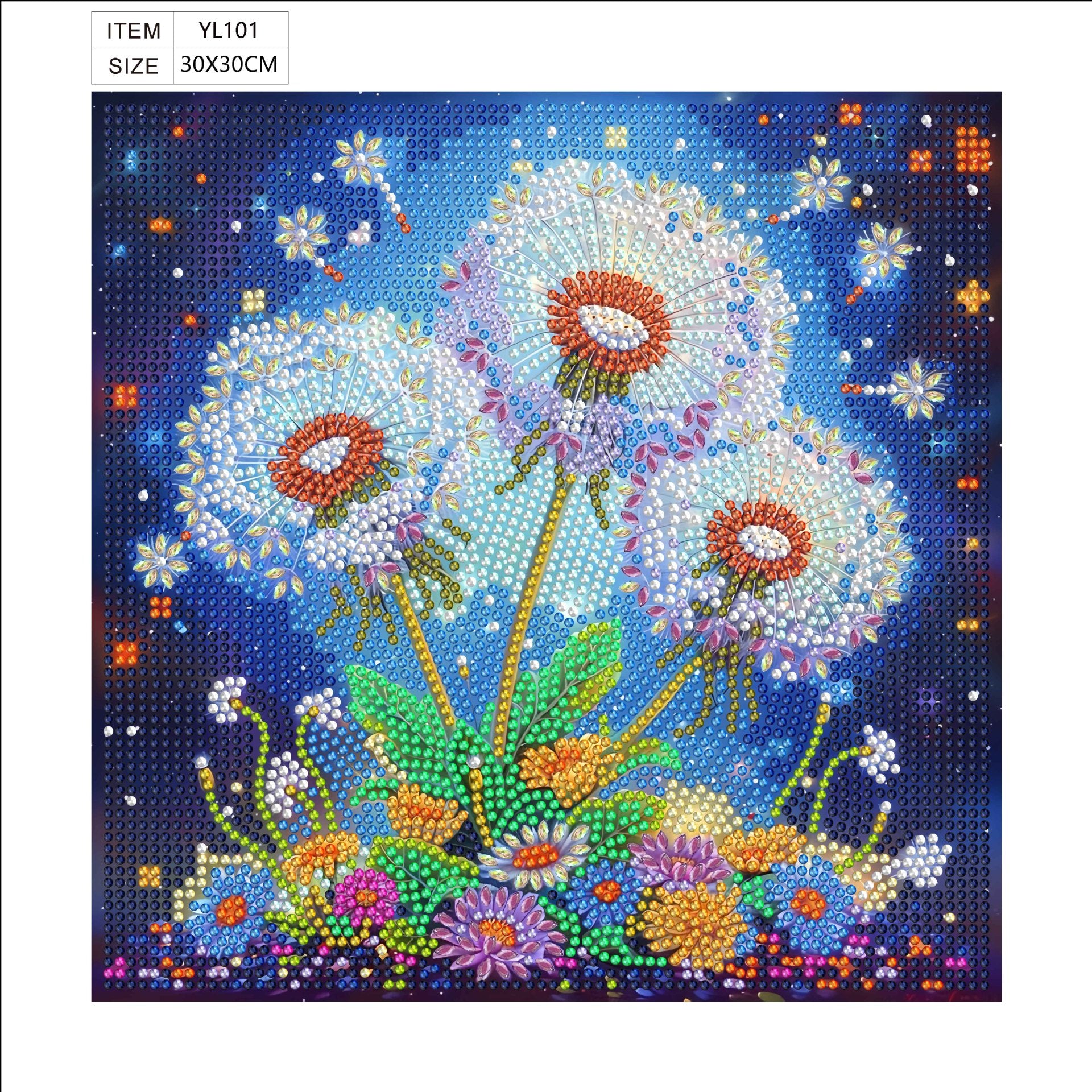 Diamond Painting DIY Kit – Vibrant Floral & Animal Designs by Nesti Craft