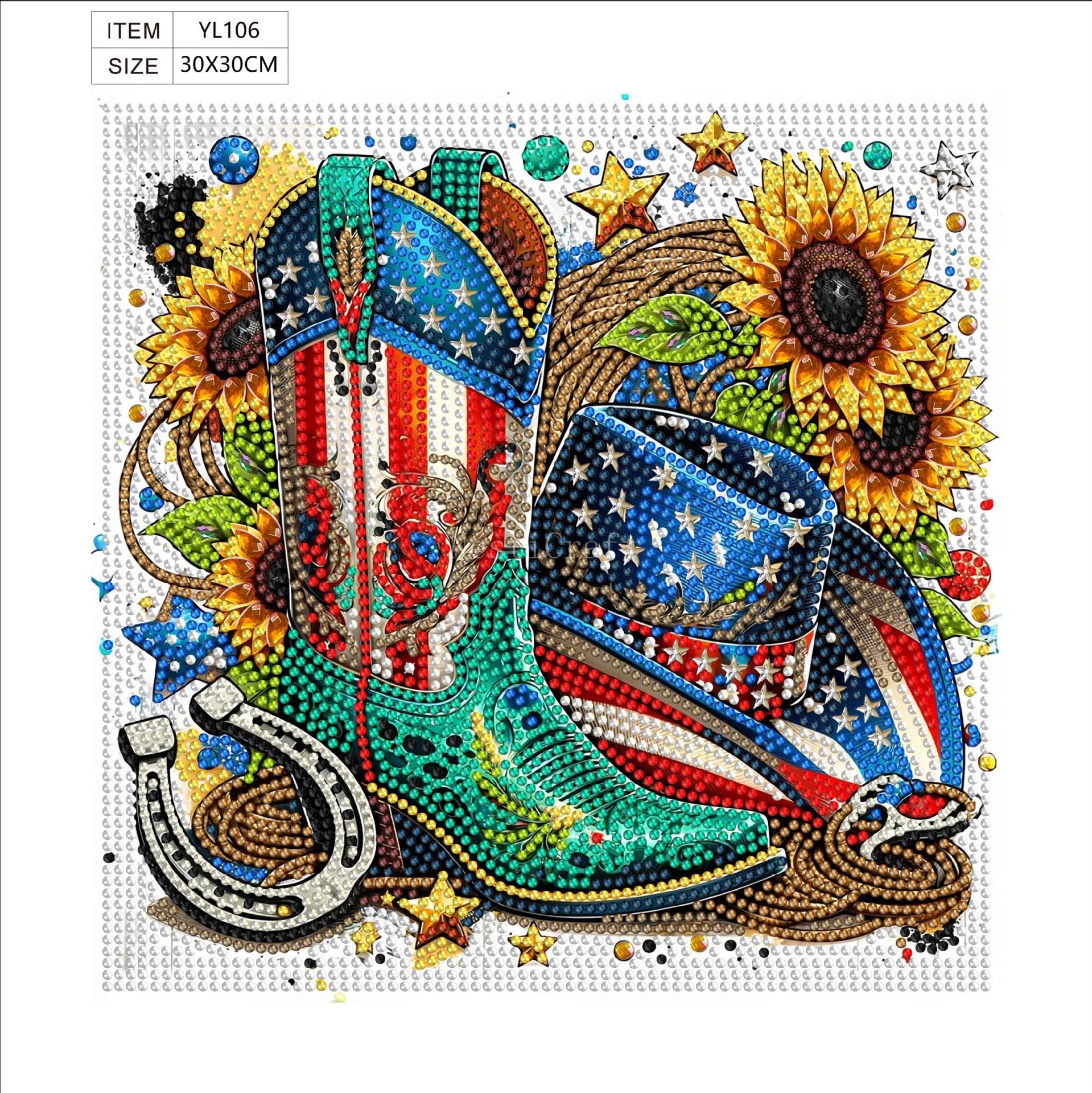 5D Animal Diamond Painting DIY Kit by Nesti Craft