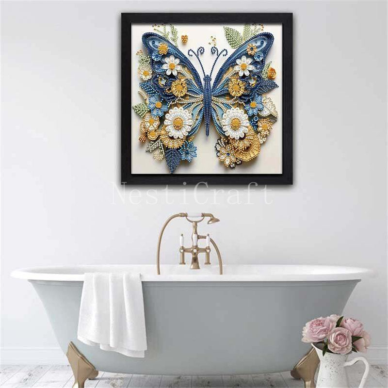 Butterfly Diamond Painting DIY Kit by Nesti Craft