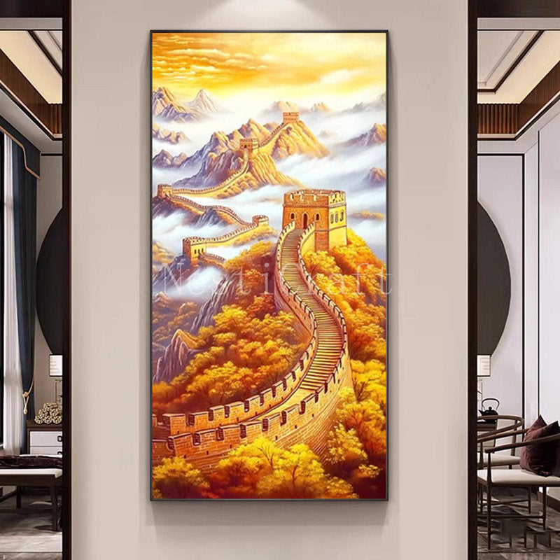 Great Wall Diamond Painting DIY Kit by Nesti Craft