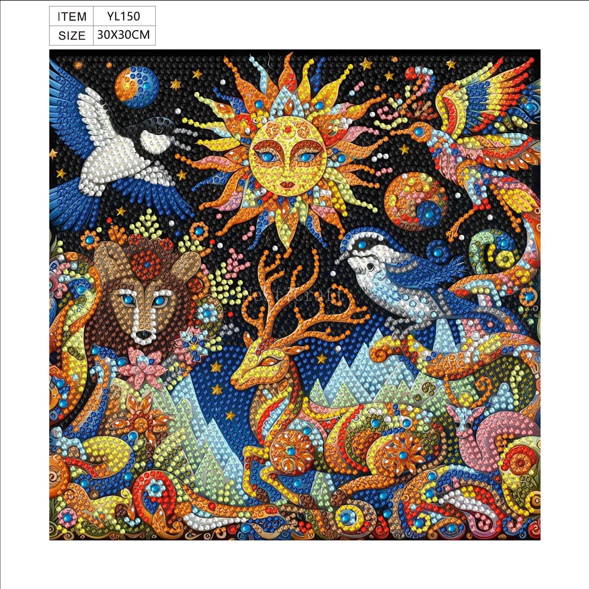 5D Animal & Nature Diamond Painting DIY Kit – Vibrant Designs by Nesti Craft