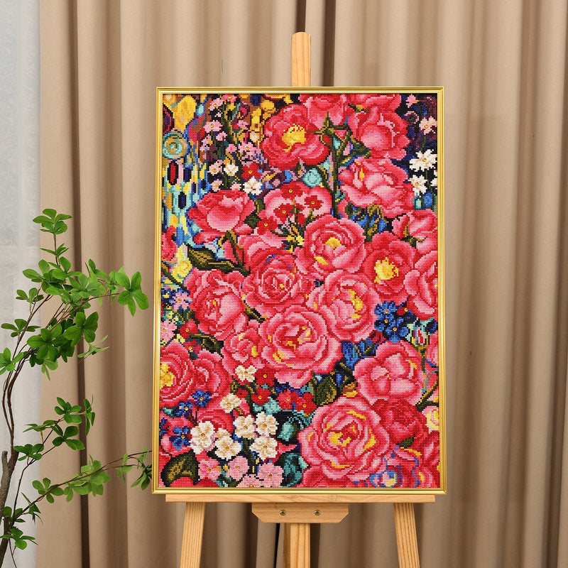 Flourishing Flowers Diamond Painting DIY Kit by Nesti Craft