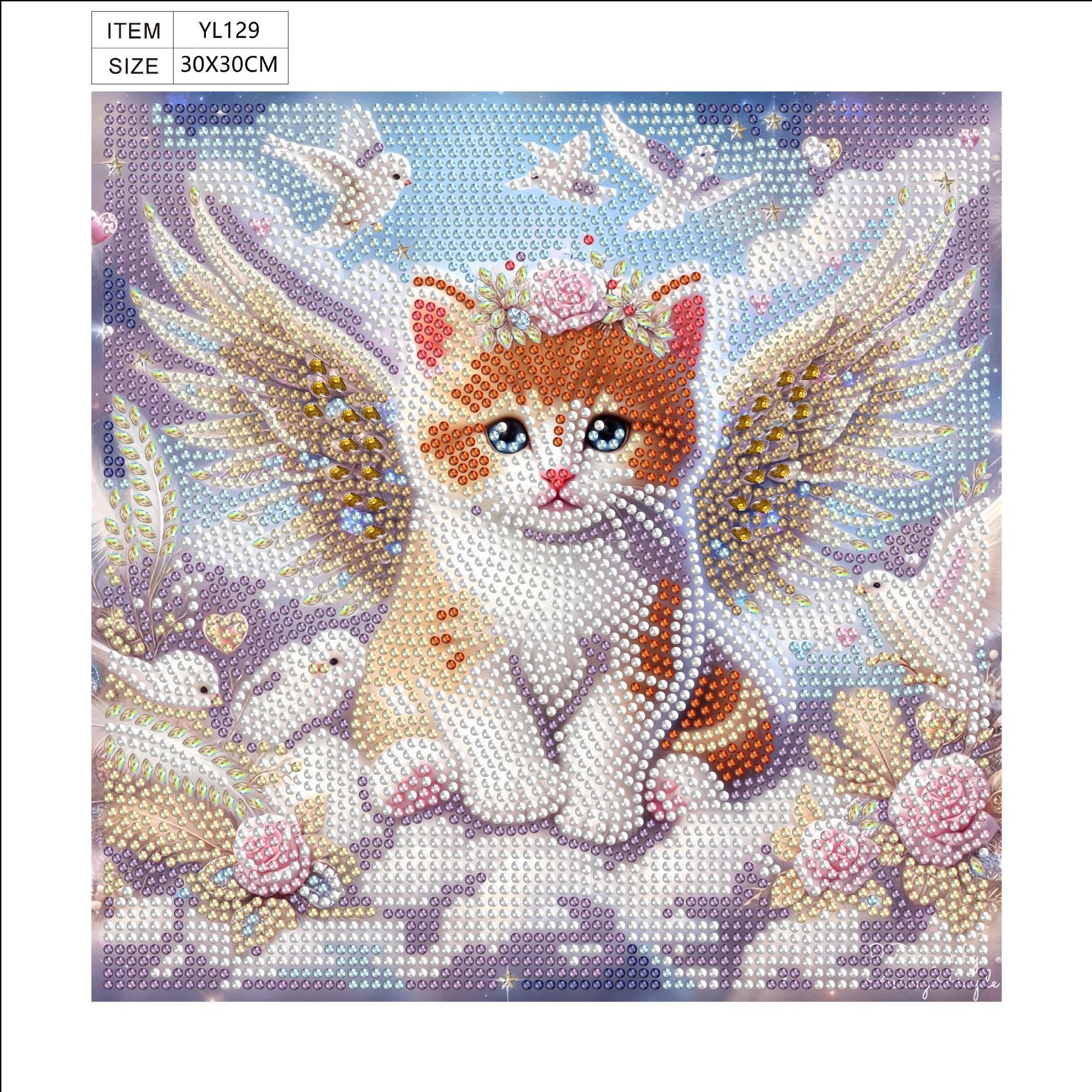Sparkling Animal Theme Diamond Painting DIY Kit by Nesti Craft