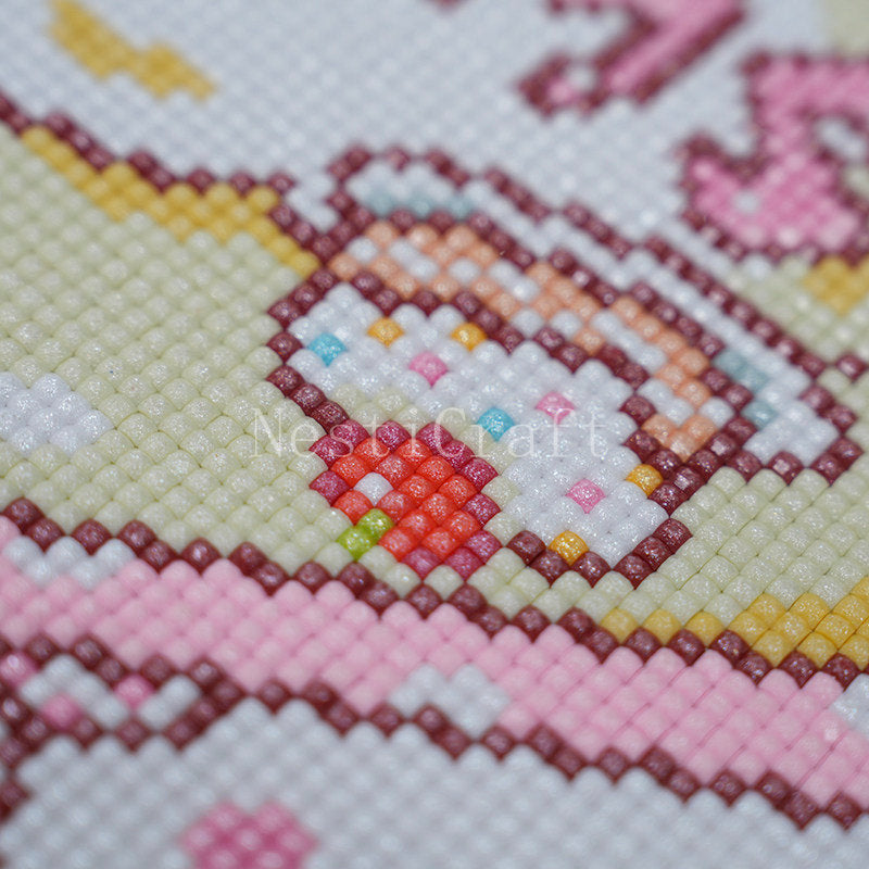 Cute Cartoon Diamond Painting DIY Kit by Nesti Craft