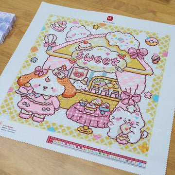 Cute Cartoon Diamond Painting DIY Kit by Nesti Craft