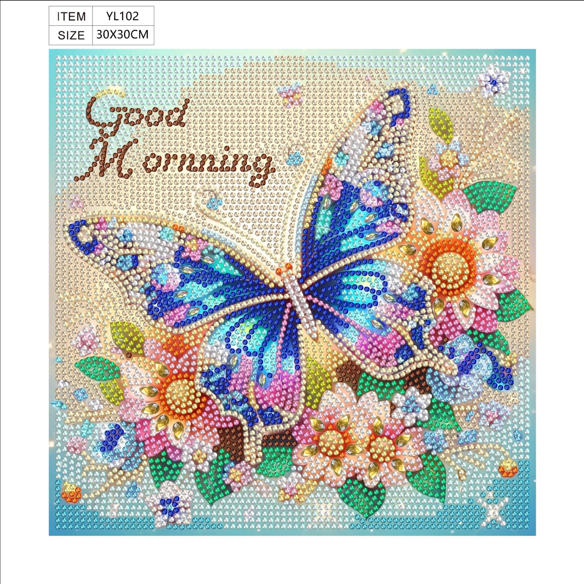 Diamond Painting DIY Kit – Vibrant Floral & Animal Designs by Nesti Craft