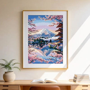 Mount Fuji Diamond Painting DIY Kit by Nesti Craft