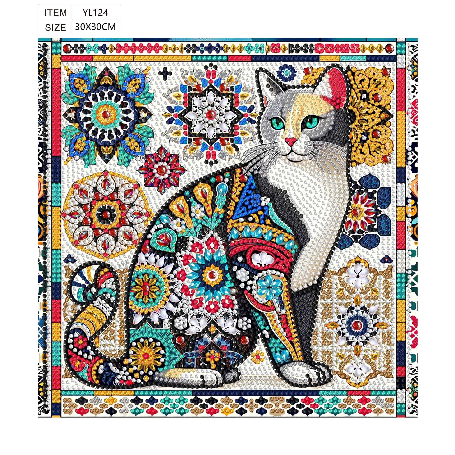 Sparkling Animal Theme Diamond Painting DIY Kit by Nesti Craft