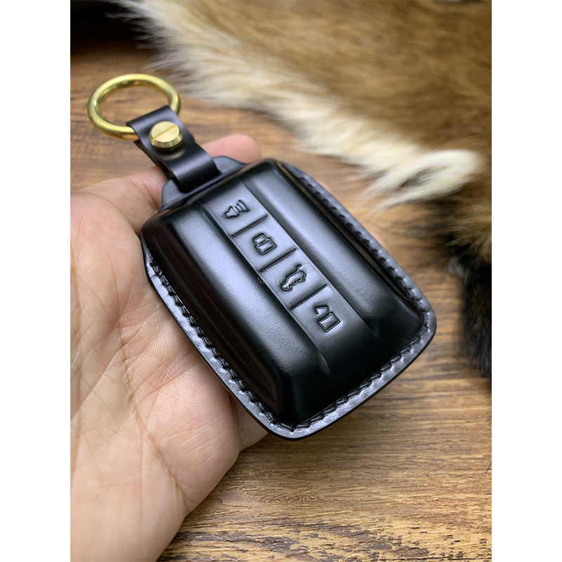 Custom Handmade Shell Cordovan Car Key Case