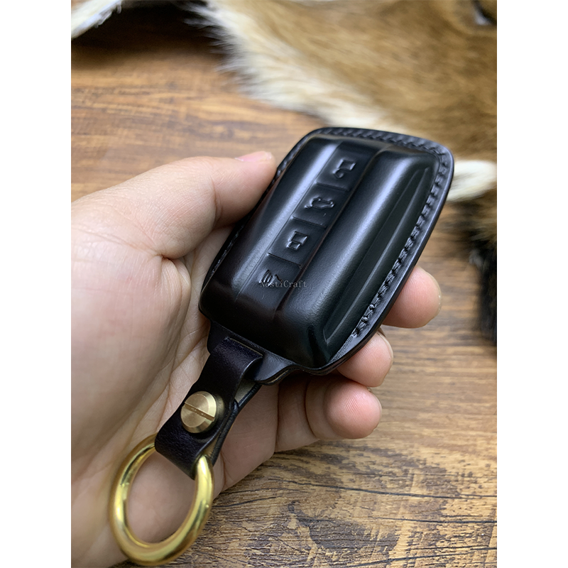 Custom Handmade Shell Cordovan Car Key Case