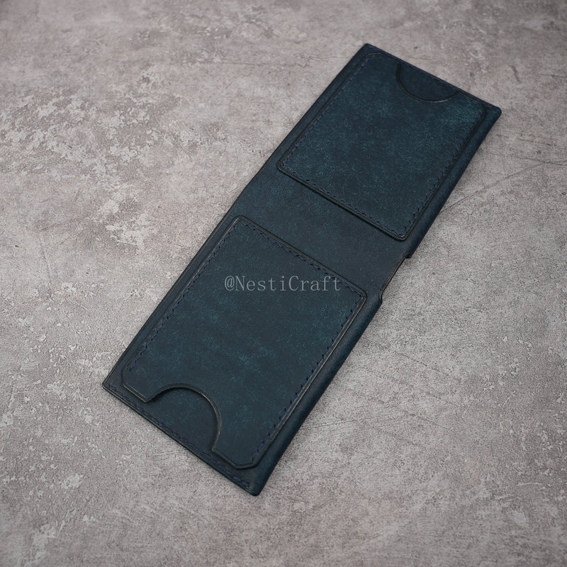 Handcrafted Leather Wallet & Card Case by Nesti Craft