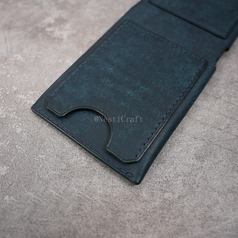 Handcrafted Leather Wallet & Card Case by Nesti Craft
