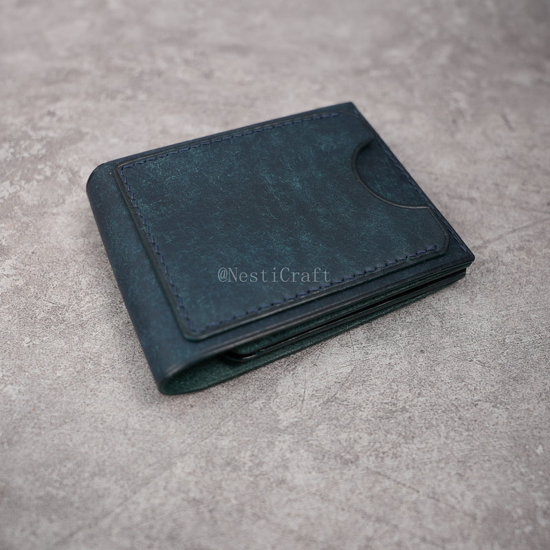 Handcrafted Leather Wallet & Card Case by Nesti Craft