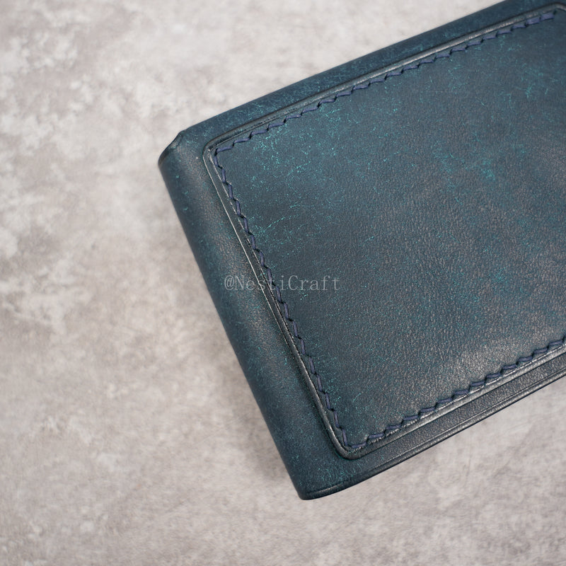 Handcrafted Leather Wallet & Card Case by Nesti Craft
