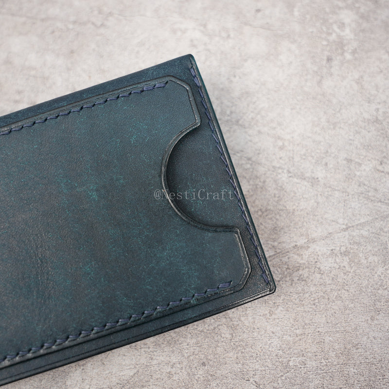Handcrafted Leather Wallet & Card Case by Nesti Craft