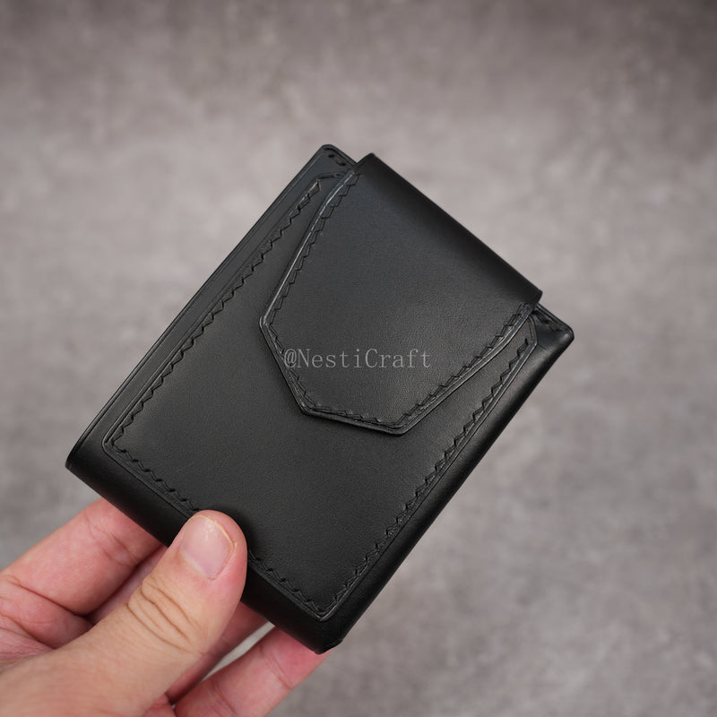 Handmade Buttero Leather Wallet By Nesti Craft