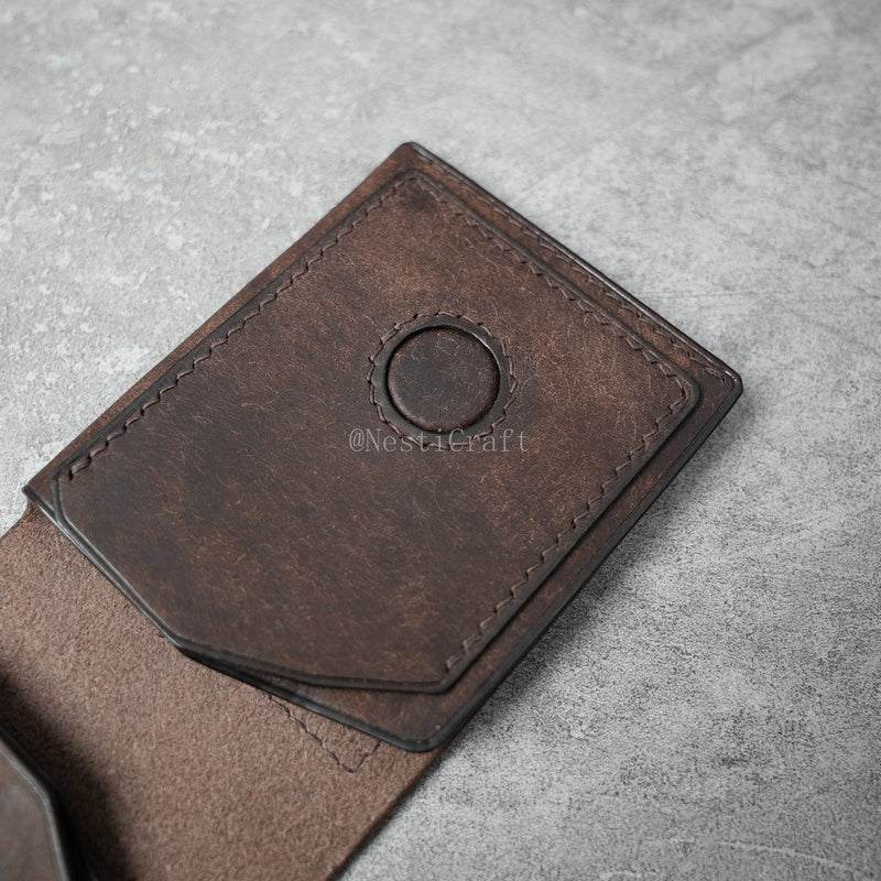 Handcrafted Leather Wallet & Card Case by Nesti Craft