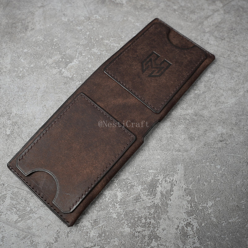 Handcrafted Leather Wallet & Card Case by Nesti Craft