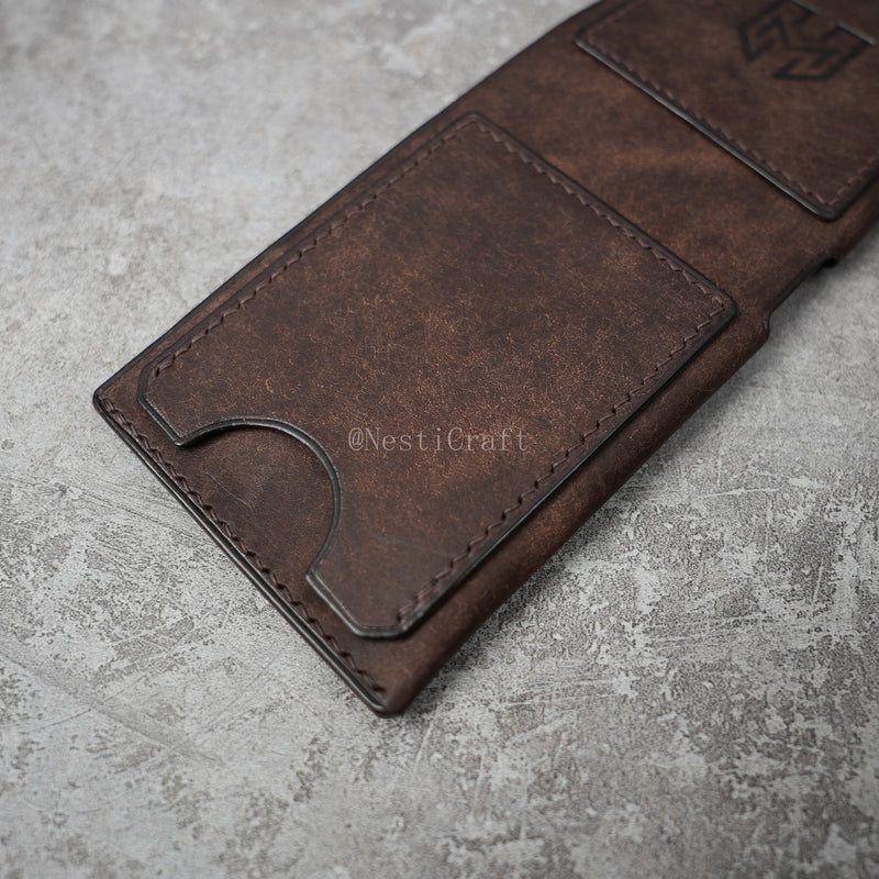 Handcrafted Leather Wallet & Card Case by Nesti Craft