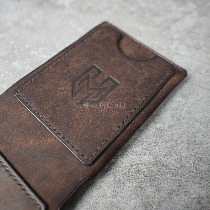 Handcrafted Leather Wallet & Card Case by Nesti Craft