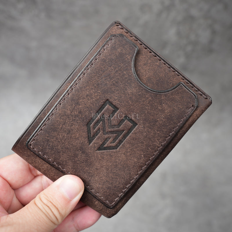 Handcrafted Leather Wallet & Card Case by Nesti Craft