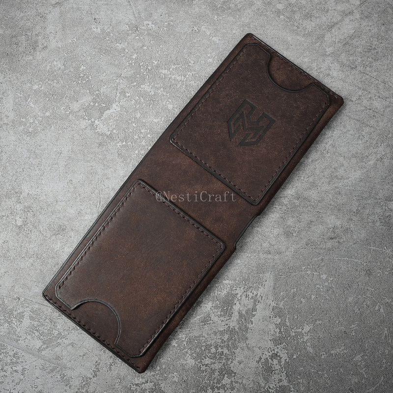 Handcrafted Leather Wallet & Card Case by Nesti Craft