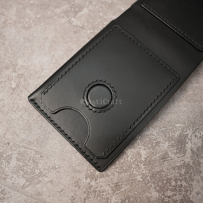 Handmade Buttero Leather Wallet — 6 Card Slots