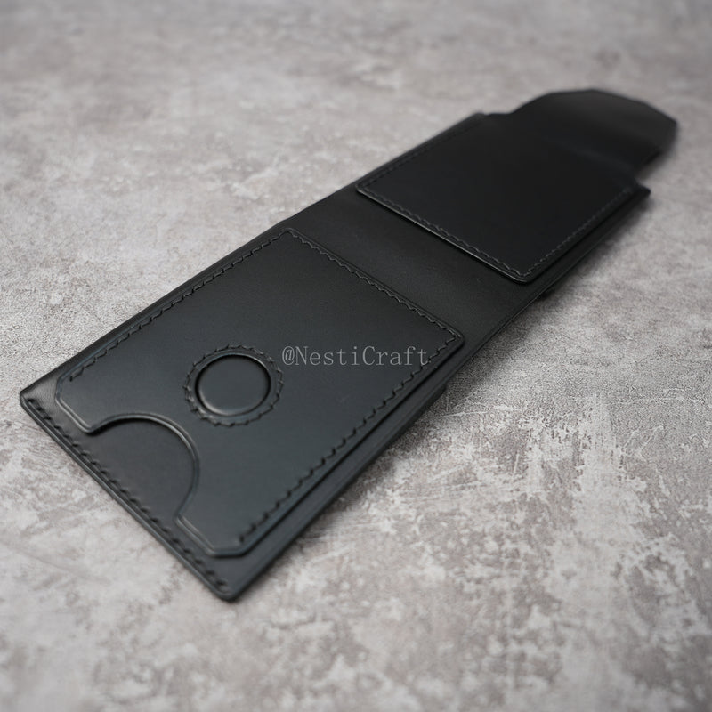 Handmade Buttero Leather Wallet — 6 Card Slots