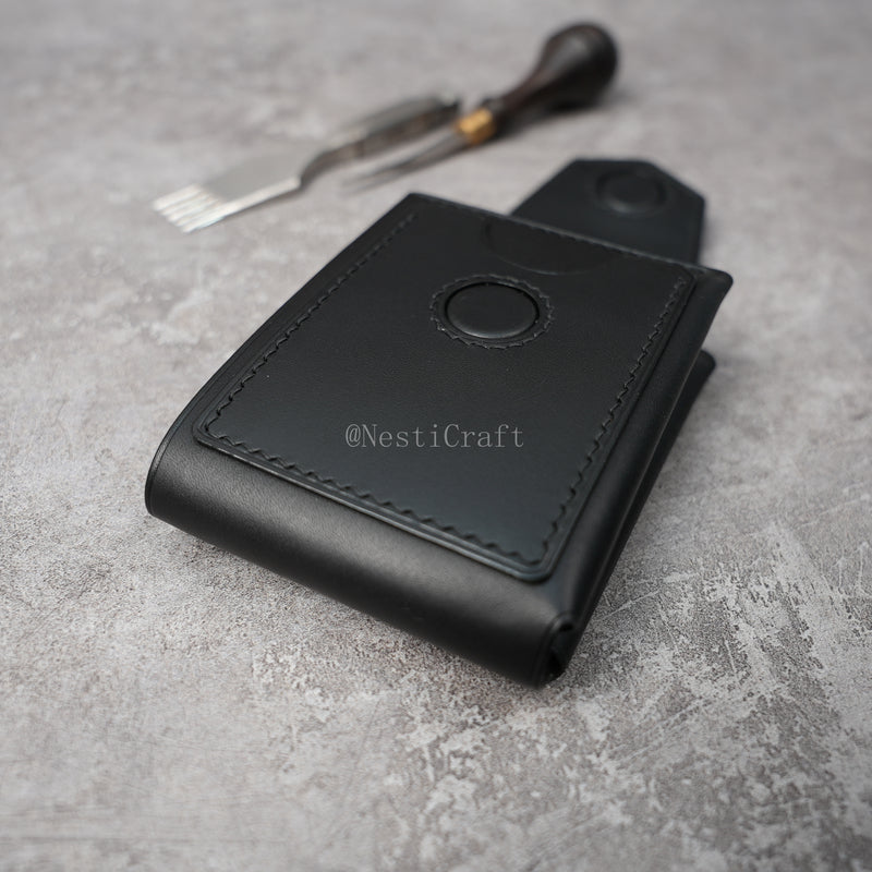 Handmade Buttero Leather Wallet — 6 Card Slots