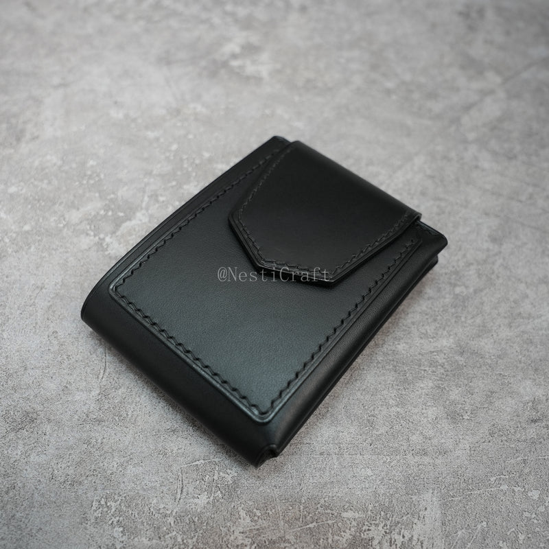 Handmade Buttero Leather Wallet — 6 Card Slots