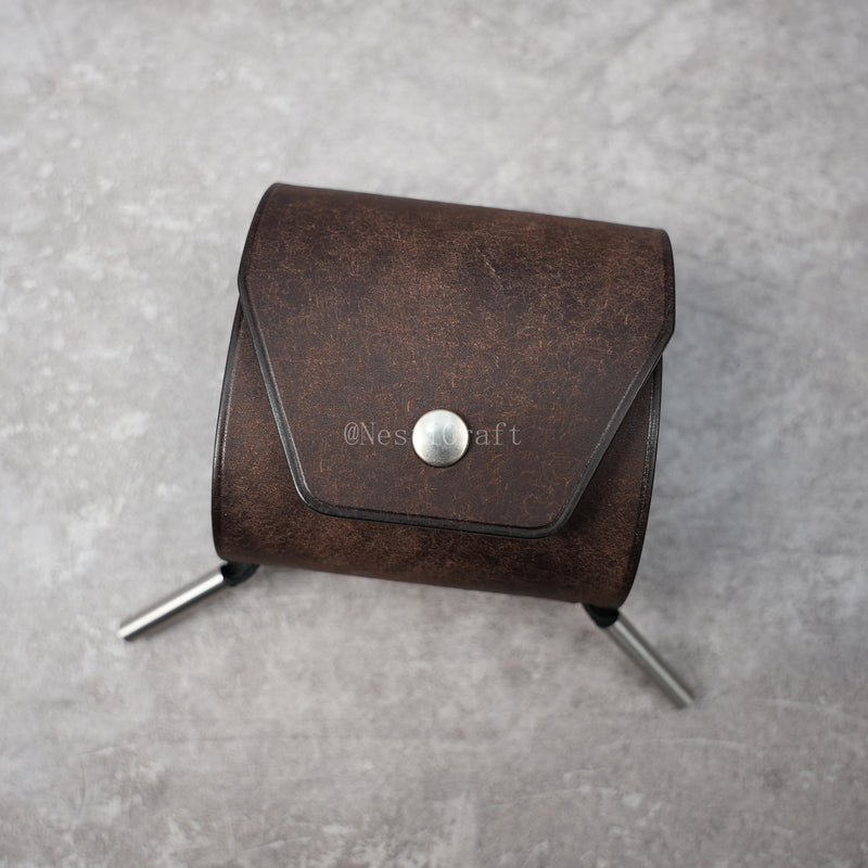 Handcrafted Pueblo Leather Cash Wrap Wallet By Nesti Craft