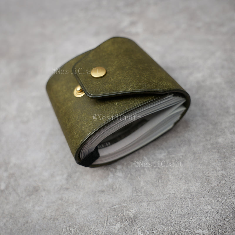 Handcrafted Pueblo Leather Cash Wrap Wallet By Nesti Craft